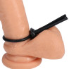 RockSolid by Doc Johnson Cockring Lasso Double Noir